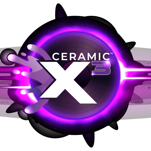 ceramic x3 logo